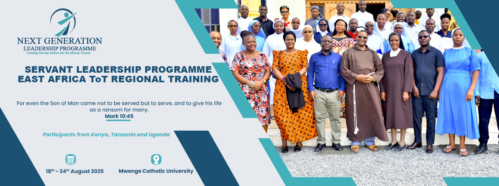SERVANT LEADERSHIP PROGRAMME EAST AFRICA ToT REGIONAL TRAINING